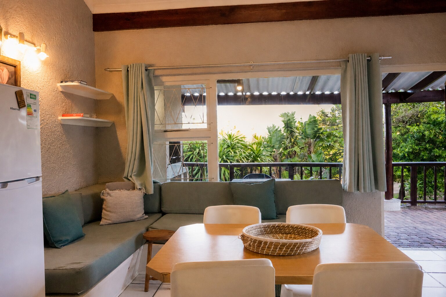 Chalet living space