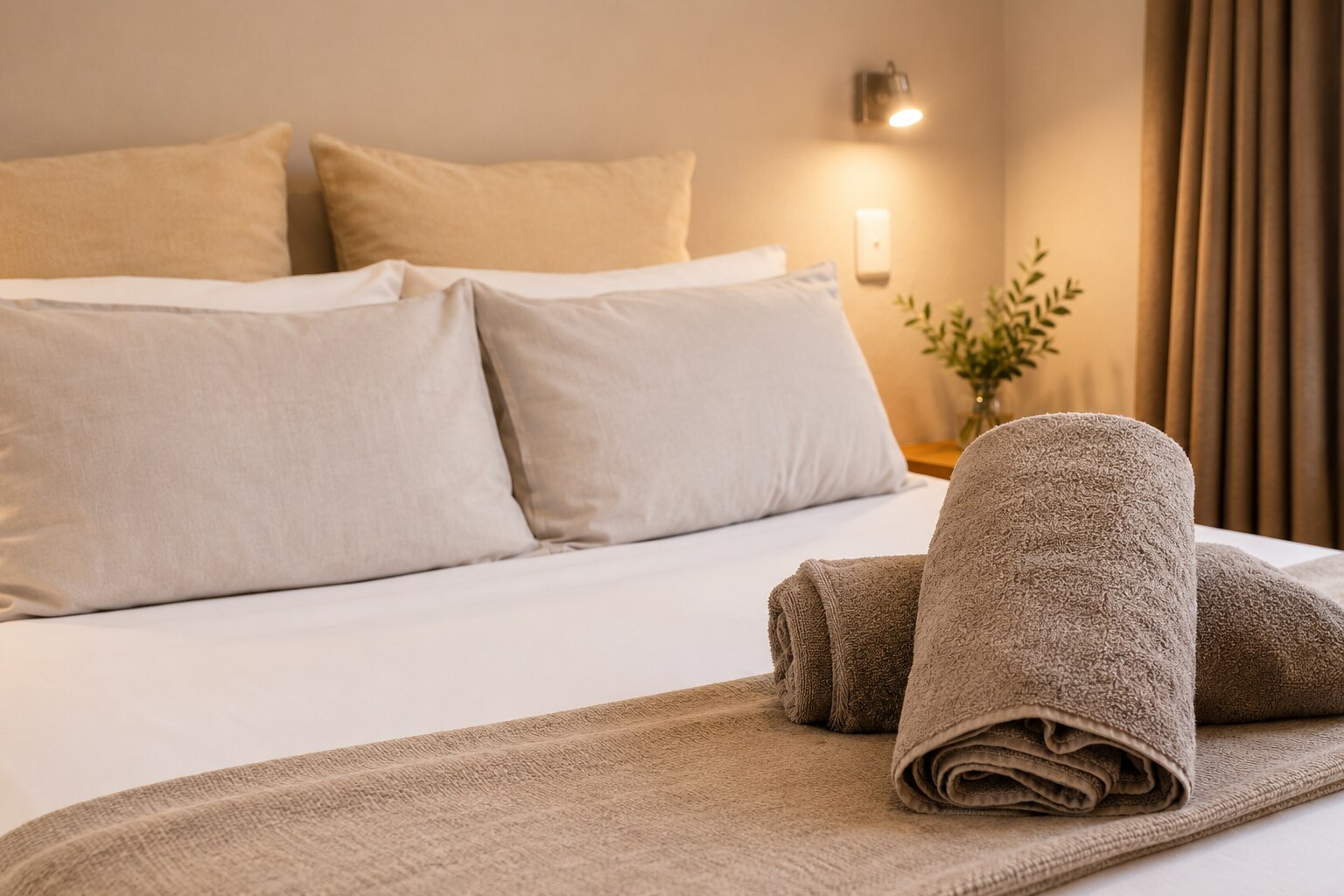 Chalet main bedroom, alternative view