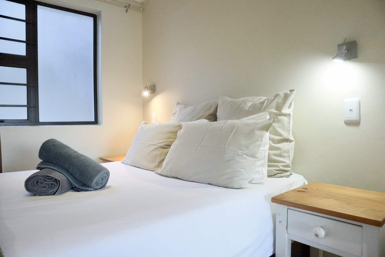 Chalet main bedroom with ensuite