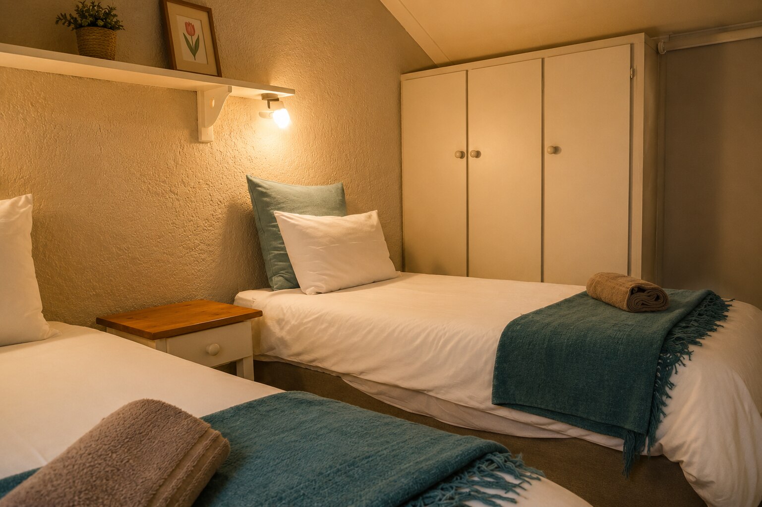 Chalet upstairs bedroom