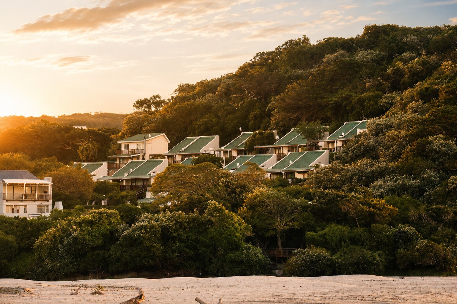 Sunset over Chintsa East